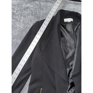 Calvin Klein Women's Black Open‎ Front Blazer Jacket Size 12 NWT thumbnail 7