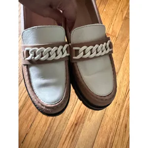 Clarks Orianna Edge Chain Lug Sole Loafers 9M Modern Chunky thumbnail 4