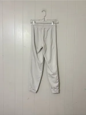TNA Aritzia Cozy Fleece Jogger Sweatpants Womens XXS Ivory Cream High Rise thumbnail 9