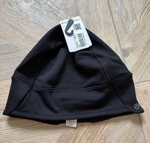 Lululemon Run For It All Beanie Black One Size Outdoor Sporty thumbnail 1