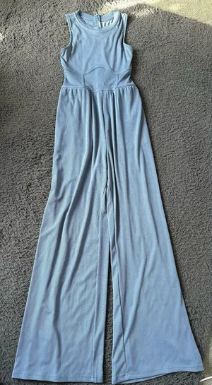 NWT Cider size small blue jumpsuit thumbnail 1
