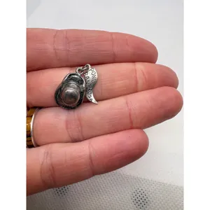 Vintage Sterling Silver Ponderosa Ranch Cowboy Hat Charm Bonanza Western 3.07g thumbnail 3