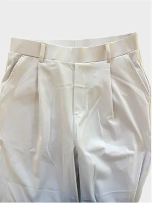 Size S Halara Flex High Waisted Plicated Side Pocket Straight Leg Work Pants thumbnail 5