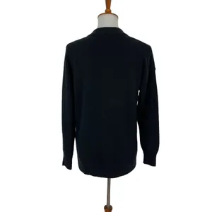 Madewell Black‎ V Neck Long Sleeve Pullover Sweater Small thumbnail 4
