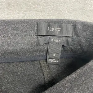 J Crew Pants Womens Small Gray Pixie Back Zip‎ Viscose Skinny Mid Rise Office thumbnail 6