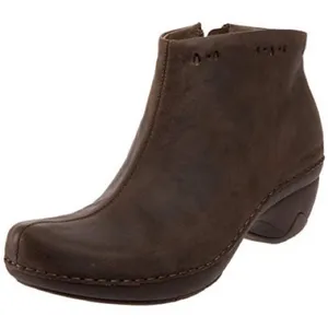 Patagonia Womens Better Clog Leather Ankle Boots Deep Espresso Brown #1267 thumbnail 8