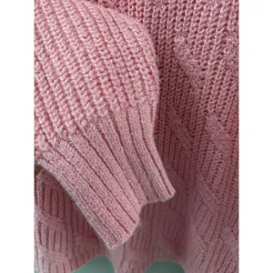 J. Crew Cotton Blend Cable Knit Mock Neck Sweater Bright Peppermint Size Small thumbnail 10