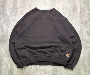 Vintage Carhartt Crewneck Sweatshirt Dark Grey thumbnail 1