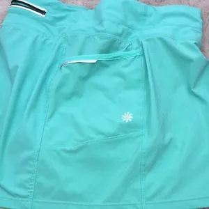 Athleta XS lime green skort with hip pockets thumbnail 5