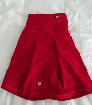 Red Lululemon Skirt thumbnail 1
