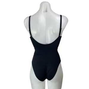 Skims Women's Black Bustier Sleeveless Open Back Cami Tank Bodysuit Top Size S thumbnail 3