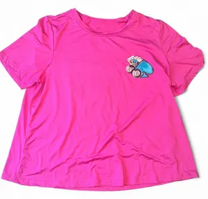 SHEIN Curve Pink Graphic T-Shirt Size 1XL thumbnail 2