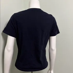 Quince Organic Cotton l Navy Crewneck Tee Shirt Small thumbnail 4
