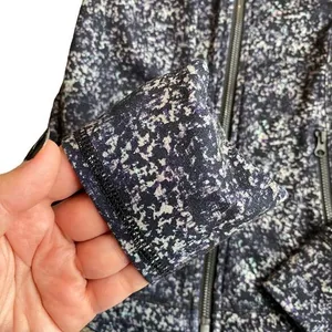 Lululemon Size 2 Forme Jacket‎ Full Zip Black Purple Blue thumbnail 9