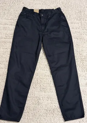 New Women’s Levi’s High Waisted Black Mom Jeans/pants Size 32/30 thumbnail 1