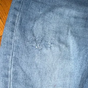 Harper High Rise Distressed Blue Jeans thumbnail 5