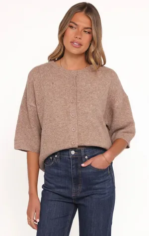 Boutique Top Tan Size M thumbnail 1