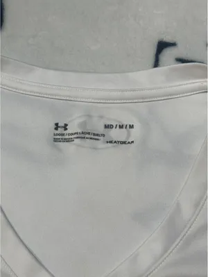 Under Armour WhiteShort Sleeve T-Shirt Women’s Size M thumbnail 4
