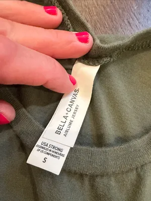 Bella Canvas Green Tank with White 'Live, Laugh, And Run Far' Small - C72-049 thumbnail 3