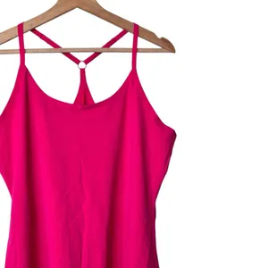 Outdoor Voices XL The Exercise Dress Coral Red Padded Bra Tennis Athleisure thumbnail 9