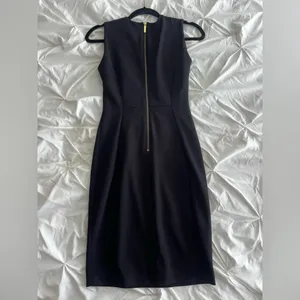 Calvin Klein Black Midi Dress thumbnail 3