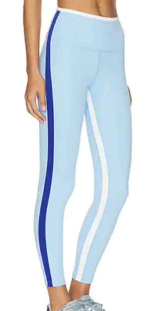 SPLITS59 Sam High Waist Rigor 7/8 Leggings in Skylight/Cobalt XS $138 thumbnail 1