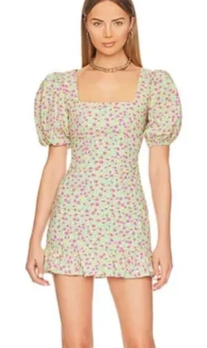 Lovers and Friends Luella Mini Dress in Millie Floral Multi XXS Revolve $198 thumbnail 1