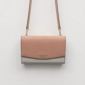 Kate Spade‎ PerryCrossbody Bag Pink White Colorblock Leather Convertible Wallet thumbnail 2