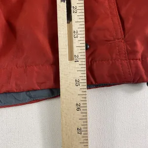 Columbia Jacket Womens Medium Red Gray Windbreaker Packable Full‎ Zip Ladies thumbnail 8