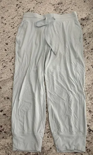 Lululemon Ready to Rulu light blue Joggers pants sz 10 thumbnail 1