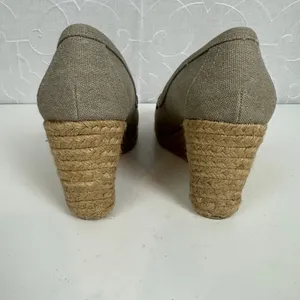 GH Bass Womens Loafers Size 8 Brown Penny Casual Slip On Wedge‎ Heel Espadrilles thumbnail 7