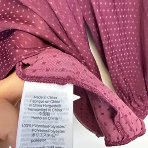 Madewell Burgundy Ruffled Blouse thumbnail 6