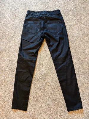 BEVY FLOG Shely Black Original Pants Size 29 | Drawstring Jogger Stretch thumbnail 8