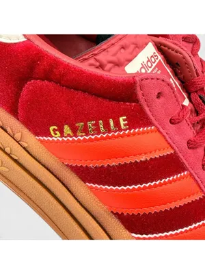 adidas Gazelle Bold W Sneakers Red Gum Womens 8.5 IG4388 New Box thumbnail 15
