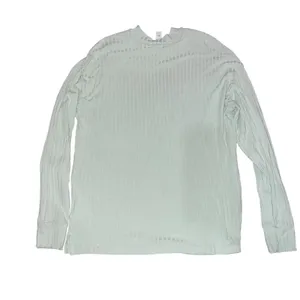 Daily /‎ Ritual Seafoam Green Ribbed Long Sleeve Top Size Medium thumbnail 4