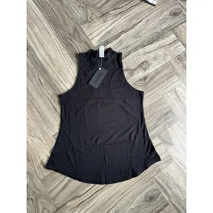 Alphalete Women's Premium Mockneck Tank - Black ,size Medium thumbnail 3