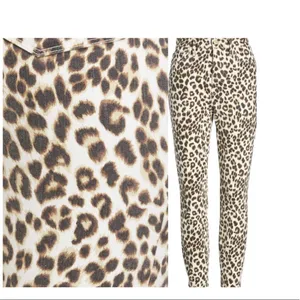 NWT FRAME Ali Leopard Print High Waist Skinny Jean thumbnail 5