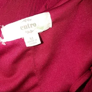 Entro medium fuschia lace up sexy summer dress thumbnail 6