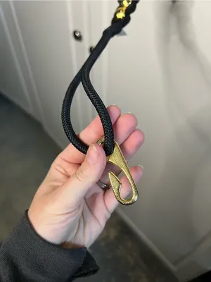 Vintage Ann Taylor 90s Black Braided Rope Gold Bead Belt Medium thumbnail 5