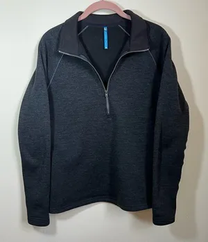 Kuhl Women’s‎ Dark Gray Wool Blend Quarter Zip Medium thumbnail 1