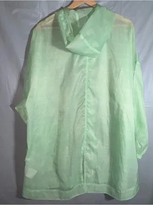 Nike Sportswear Indio‎ Woven Jacket Womens Sm Mint Green Lightweight Oversized thumbnail 3