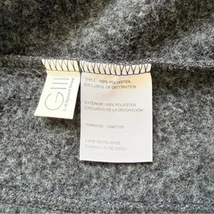 G-III Boston Bruins NHL Hockey Gray Marled Full Zip Jacket Sweatshirt size L thumbnail 4