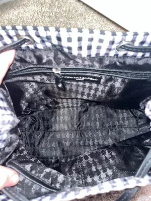 Karl Lagerfeld Cara Gingham Backpack  thumbnail 6