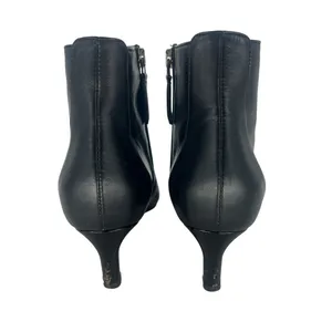 Aquatalia Black Leather Pointed Toe Ankle Boots‎ Size 7.5 thumbnail 8