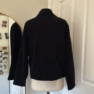 Vintage y2k Patchwork & satin whimsigoth velvet jacket thumbnail 8