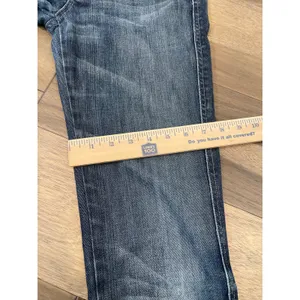 7 For All Mankind The Kate Straight‑Leg Jeans Size Dark Wash Made in USA thumbnail 8