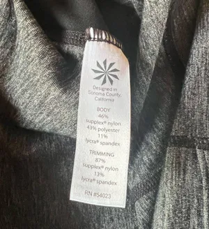 Athleta Colorblock Revelation Black Leggings Size XL thumbnail 10