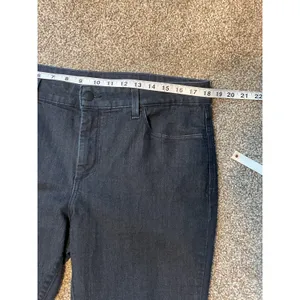 NYDJ "Billie" Mini Bootcut Jeans. Size 16 Plus Petite Blue thumbnail 4