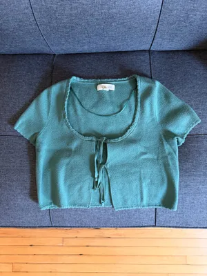 Green Tie PacSun Top thumbnail 3