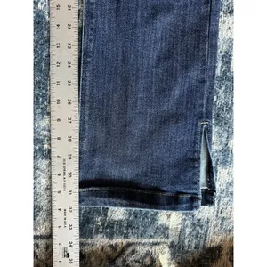 KanCan Jeans Size 15/31 Madalynn Bootcut High Rise Side Slits Stretch Blue Denim thumbnail 5